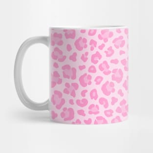 Pink Leopard Skin Pattern Mug